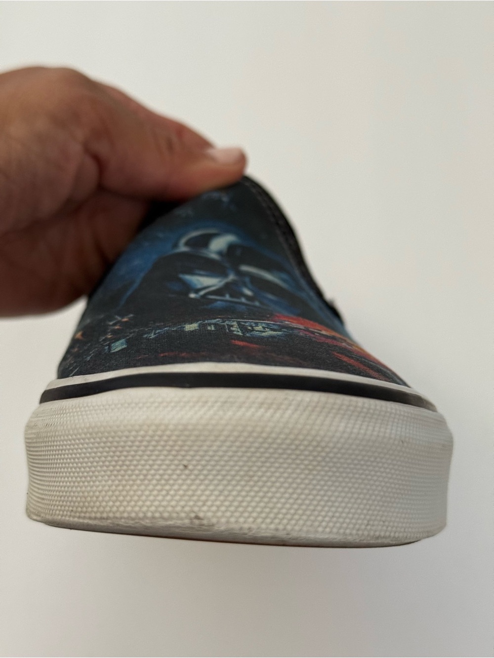 Vans x Star Wars A New Hope Classic Slip-On Shoes 2014 Men’s 9.5 Women’s 11 Rare - Picture 10 of 13